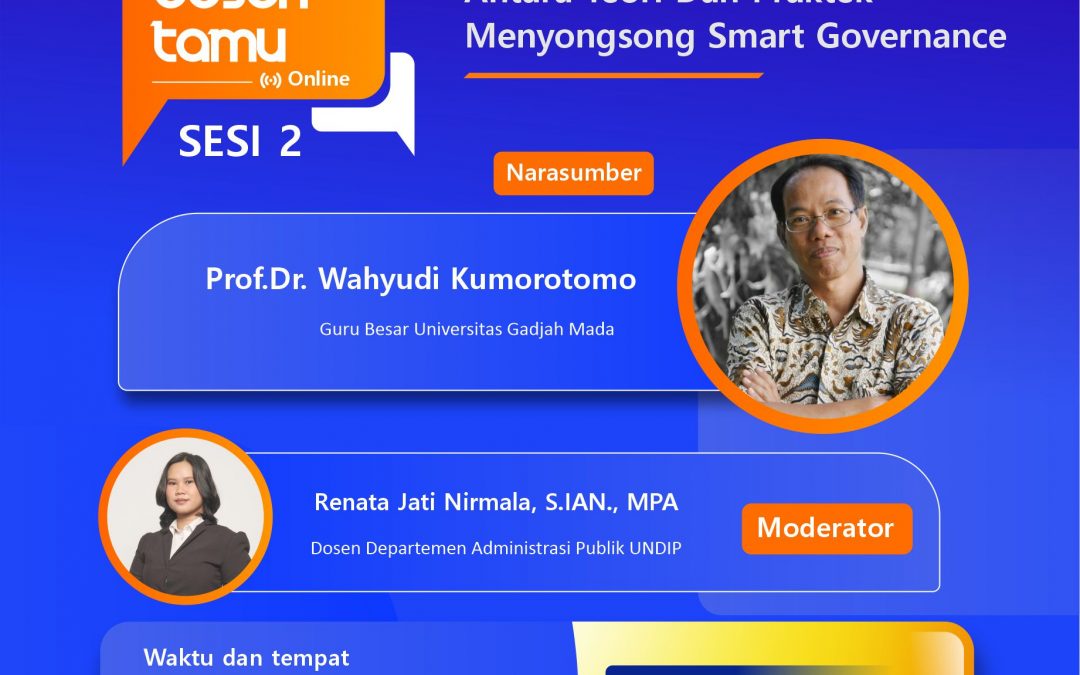 Guest Lecturer | Public Administration Ethics Between Theory and Practice in Welcoming Smart Governance