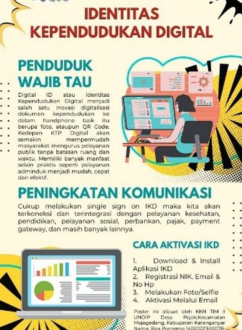 Mahasiswa KKN Undip Adakan Kegiatan Edukasi Mengenai Identitas Kependudukan Digital